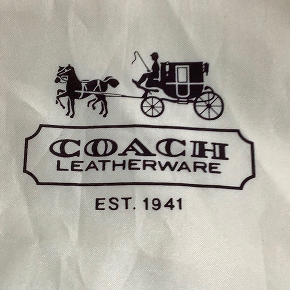 Extra Large👛Coach Satin Dust Dag - Picture 4 of 5